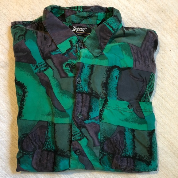 80’s disco button up - Picture 3 of 4